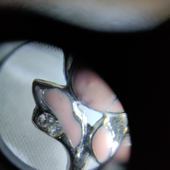 Pink Rose Pin/Brooch - Picture 6 of 6